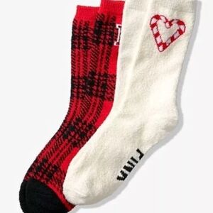 VS PINK Fuzzy Socks NEW